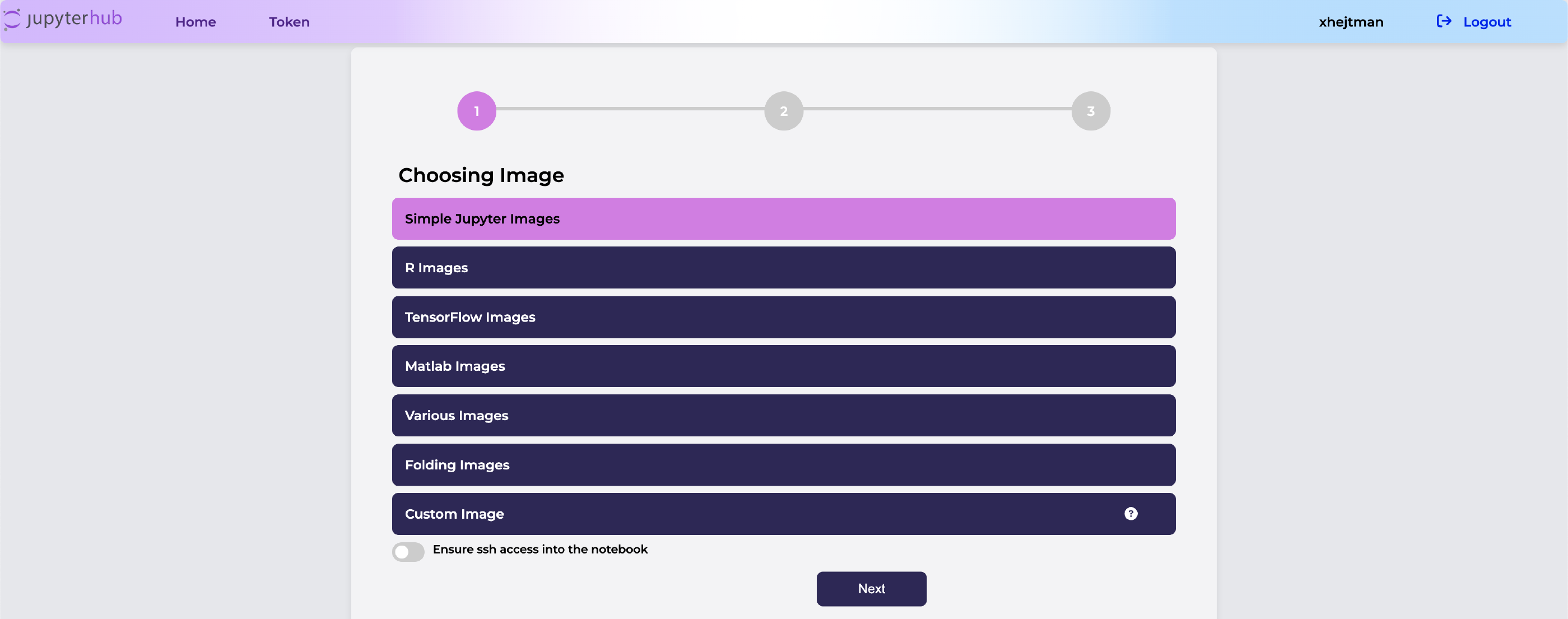 JupyterHub on Demand